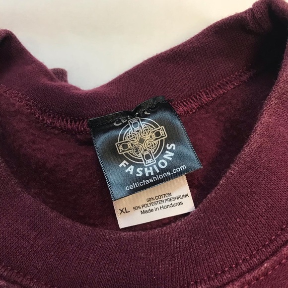 Embossed Triquetra Celtic Crewneck - Picture 2 of 4